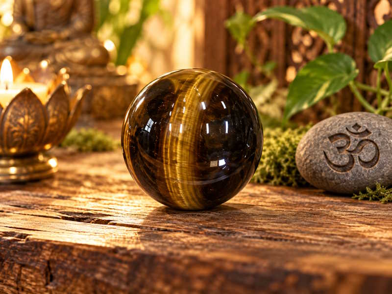 Esfera Ojo de Tigre 3 cm